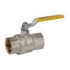 Ball valve Type: 1619 Brass/PTFE/HNBR Full bore DVGW (gas) Handle PN80 Internal thread (BSPP) 1/4" (8)